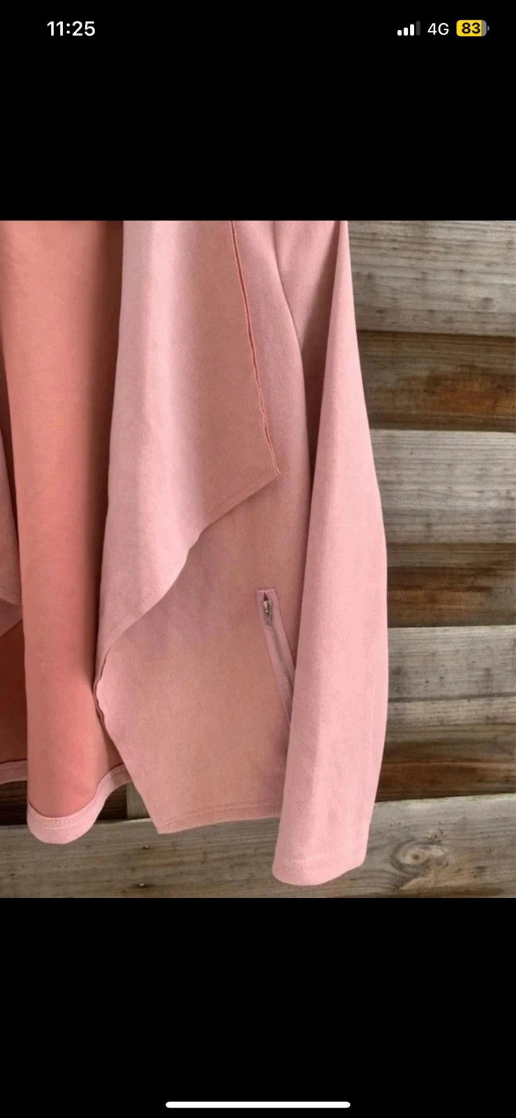 🌸 Veste blazer rose poudré – XS / 34 🌸 – Shein – taille XS / 34 / 6 4