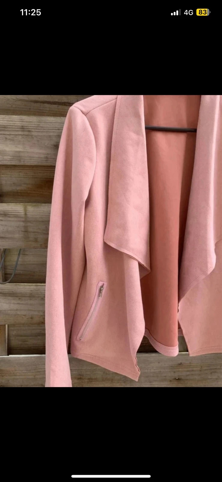 🌸 Veste blazer rose poudré – XS / 34 🌸 – Shein – taille XS / 34 / 6 3