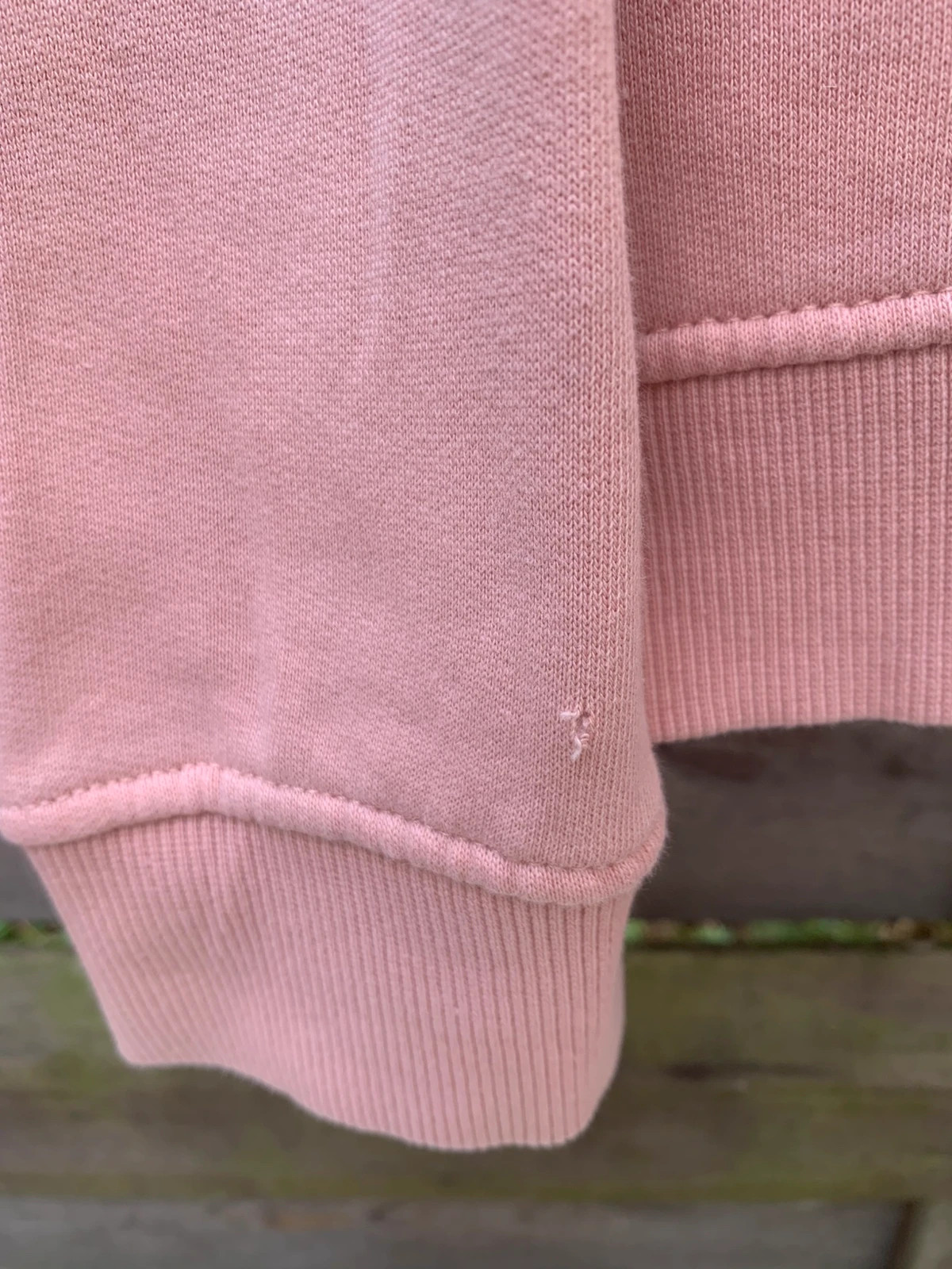 Sweat à capuche Undiz rose poudré / pastel – M – 100% coton – Undiz – taille M / 38 / 10 5