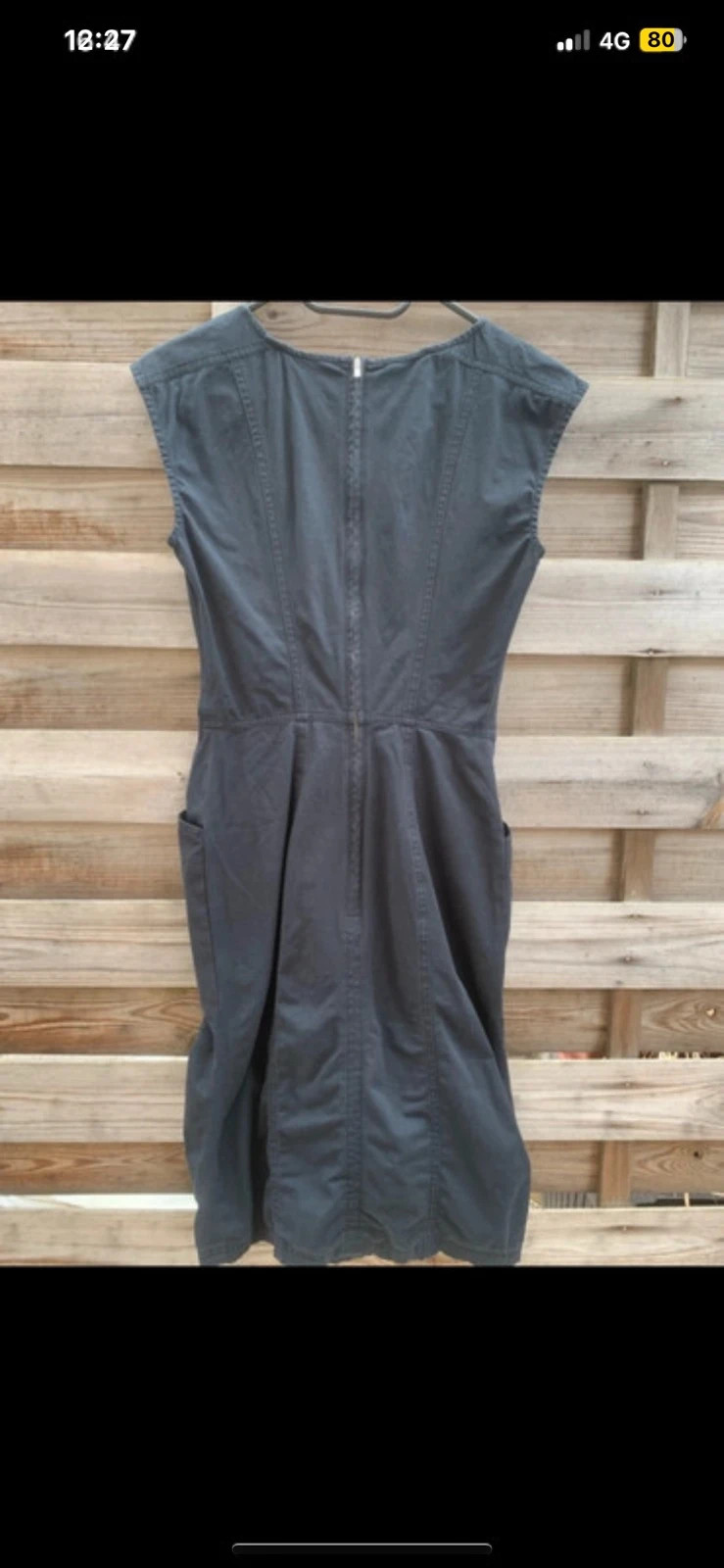 🖤 Robe Tara Jarmon noire effet jean – Taille 36/S – Tara Jarmon – taille S / 36 / 8 5