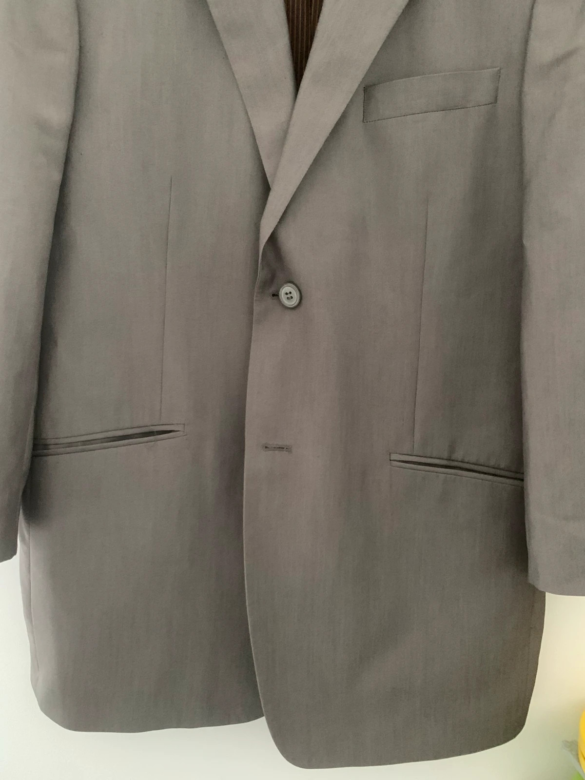 Blazer Sergio Vitti City Line T54/T44 gris taupe vintage costume – Sergio Vitti – taille 54 3