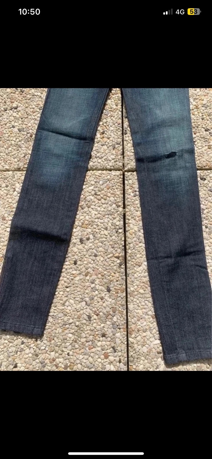 Diesel Jean Femme Sleenker-X Slim Skinny W23 L32 Bleu Denim Neuf Étiquette – Diesel – taille XXS / 32 / 4 3