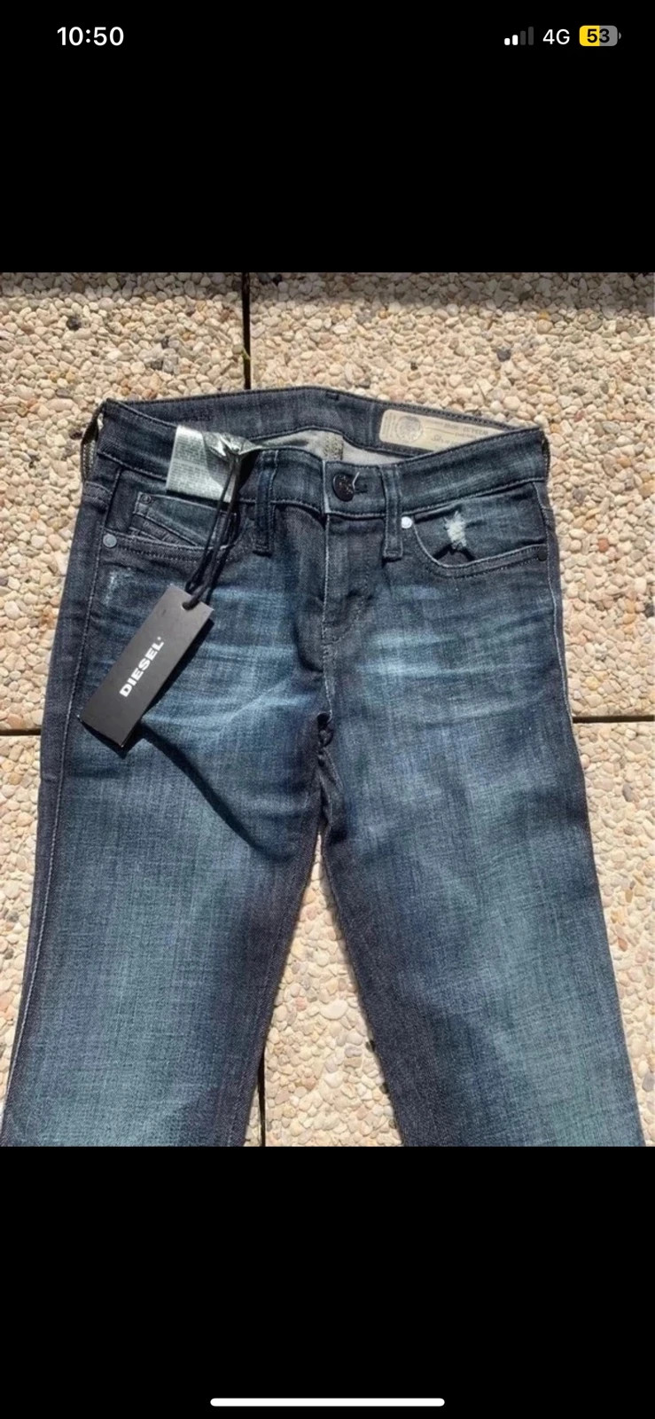 Diesel Jean Femme Sleenker-X Slim Skinny W23 L32 Bleu Denim Neuf Étiquette – Diesel – taille XXS / 32 / 4 2
