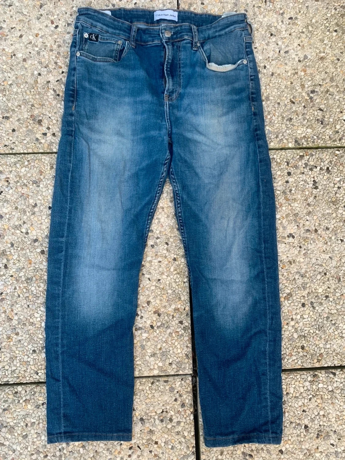 Lot de 2 jeans Calvin Klein Jeans homme – W33/W34 – Slim & Slim Taper – Calvin Klein – taille W34 | FR 44 2