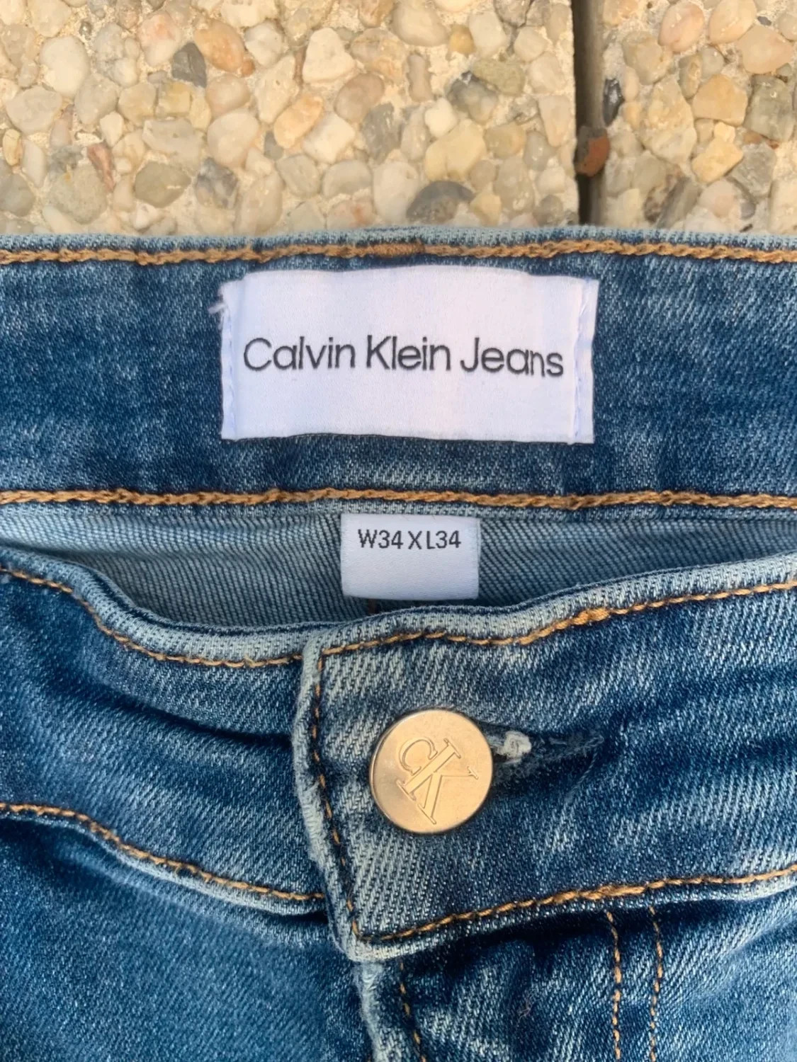 Lot de 2 jeans Calvin Klein Jeans homme – W33/W34 – Slim & Slim Taper – Calvin Klein – taille W34 | FR 44 3