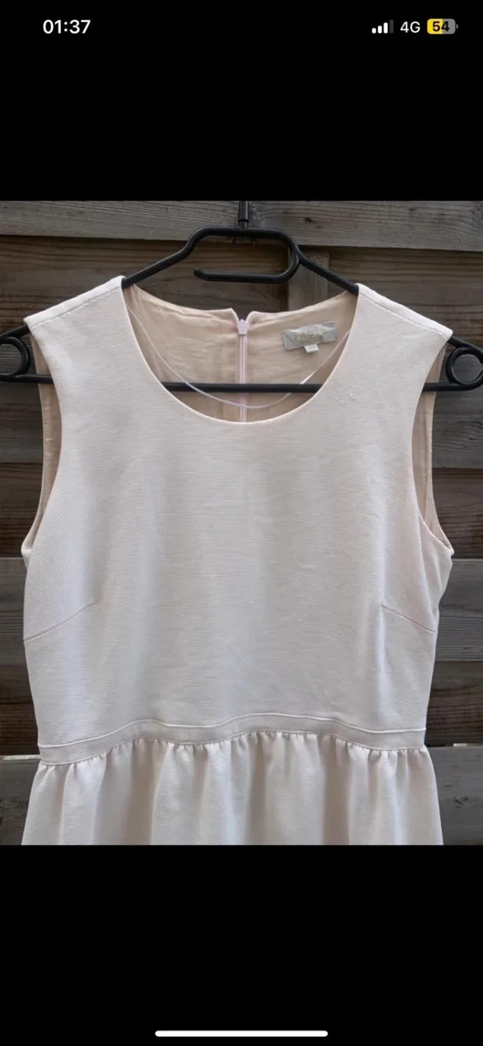 Robe Pablo by Gérard Darel beige / nude T36 – élégante & intemporelle - soirée cérémonie chic – Pablo – taille S / 36 / 8 3
