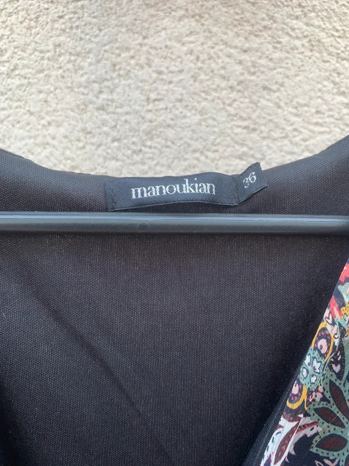 Robe Manoukian imprimé cachemire bohème – Taille 36 – Manoukian – taille S / 36 / 8 3