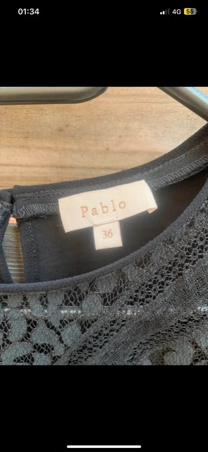 Robe chic Pablo T36 noire bureau soirée cérémonie – Pablo – taille S / 36 / 8 2