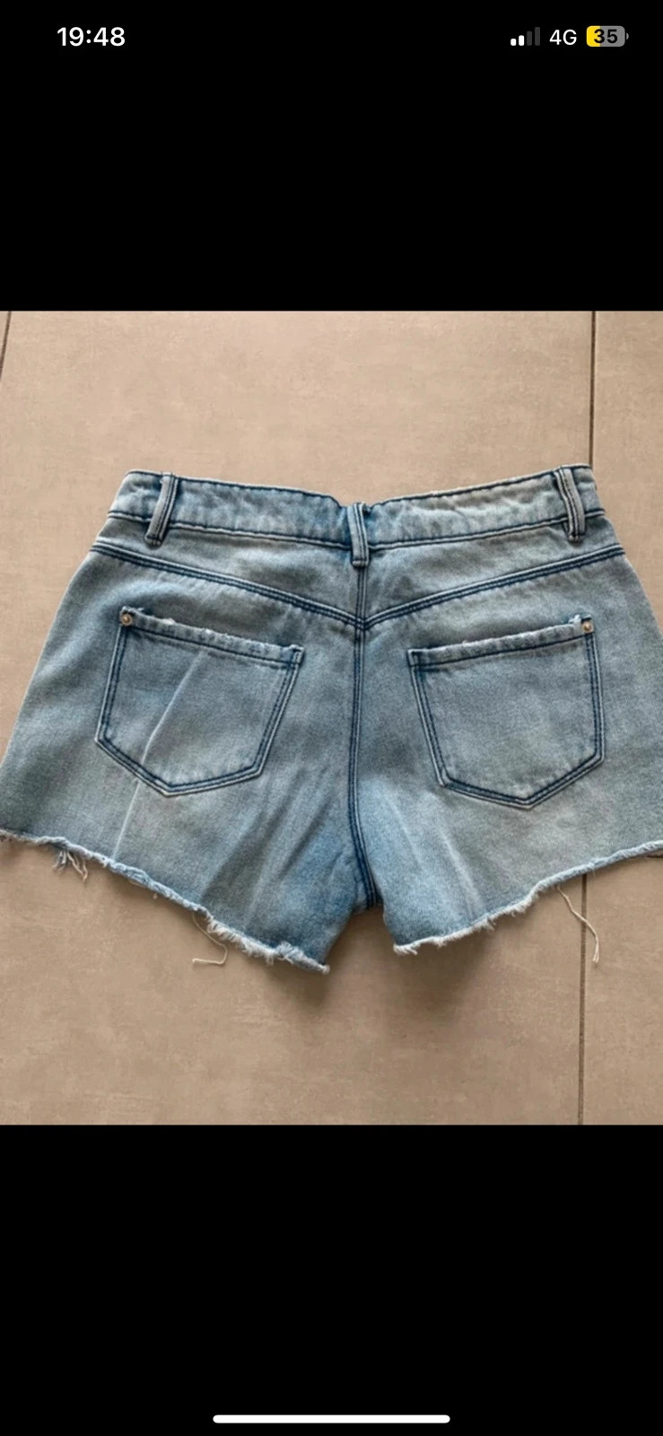Short en jean brodé Pimkie taille 34/XS – Pimkie – taille XS / 34 / 6 5
