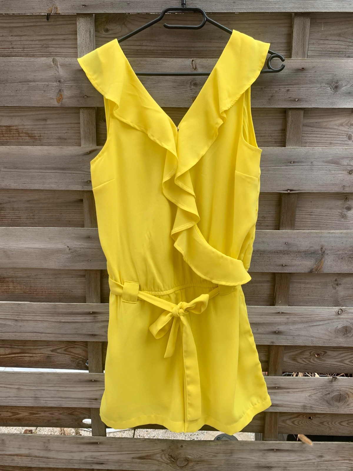 💛 Combishort jaune à volants – Taille 36 – Très lumineuse et féminine 💛 – taille S / 36 / 8 2