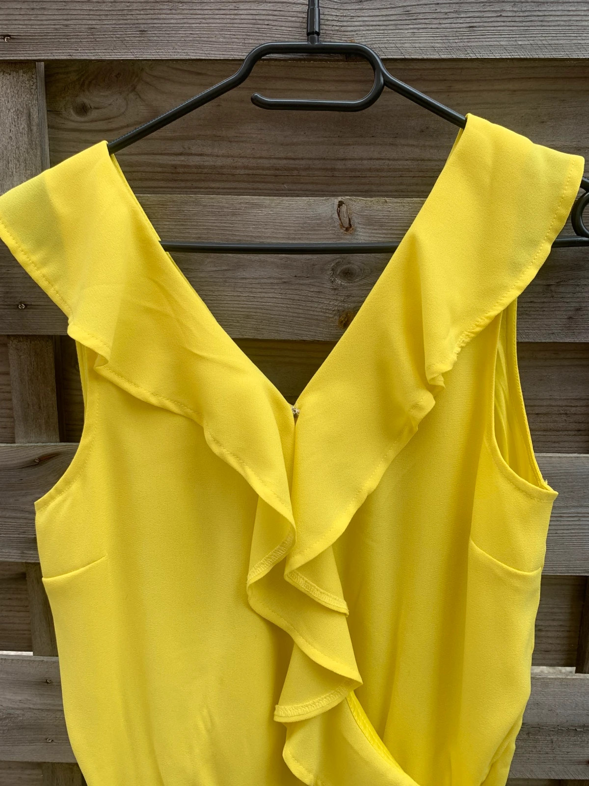 💛 Combishort jaune à volants – Taille 36 – Très lumineuse et féminine 💛 – taille S / 36 / 8 3