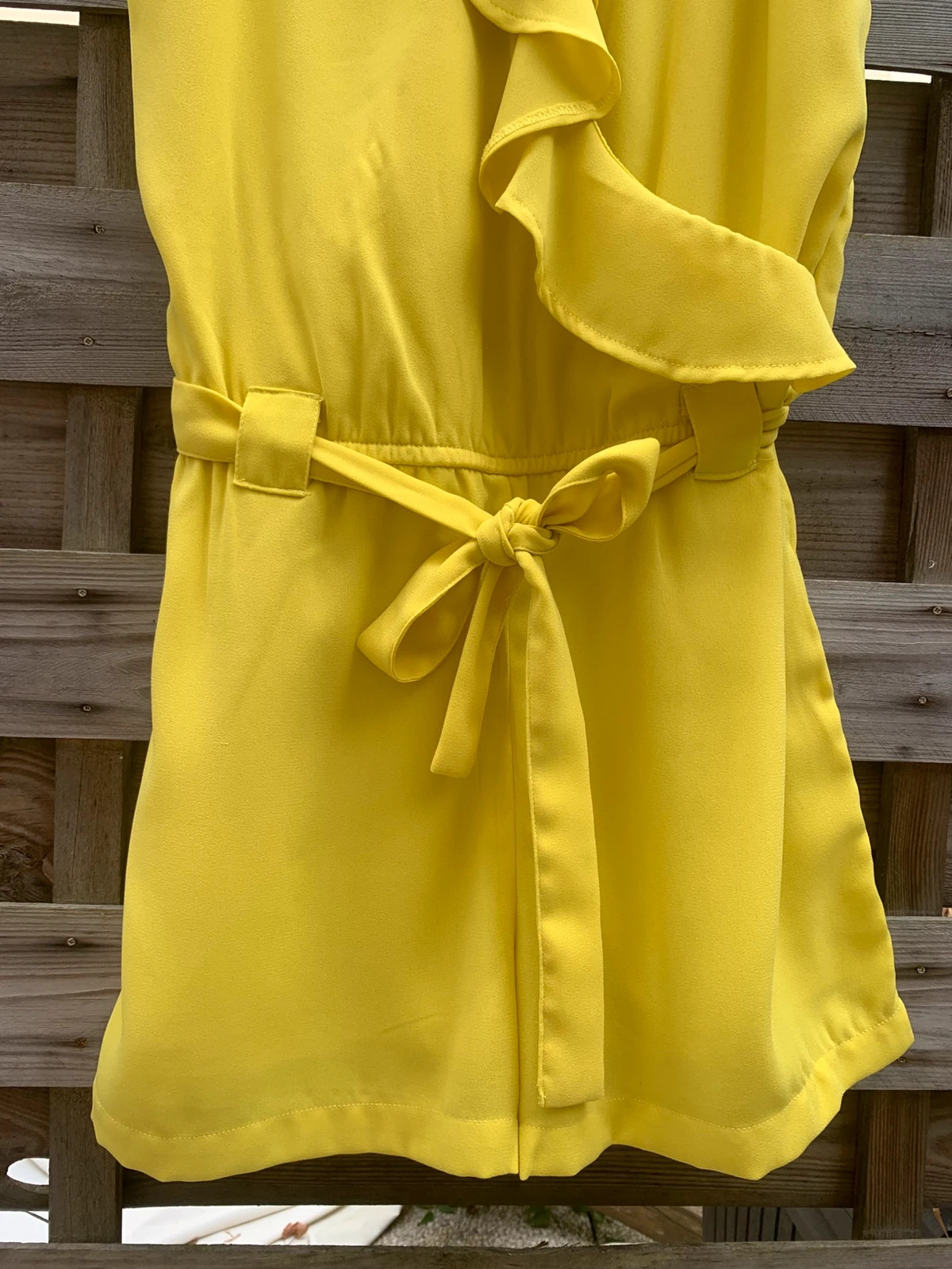 💛 Combishort jaune à volants – Taille 36 – Très lumineuse et féminine 💛 – taille S / 36 / 8 4