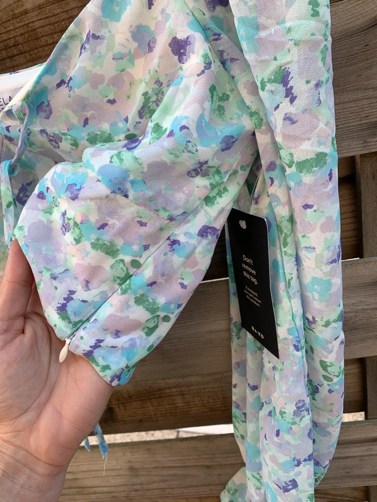 Top fleuri Pamela x NA-KD Reborn – Taille 34 – Neuf avec étiquettes – NA-KD – taille XS / 34 / 6 4