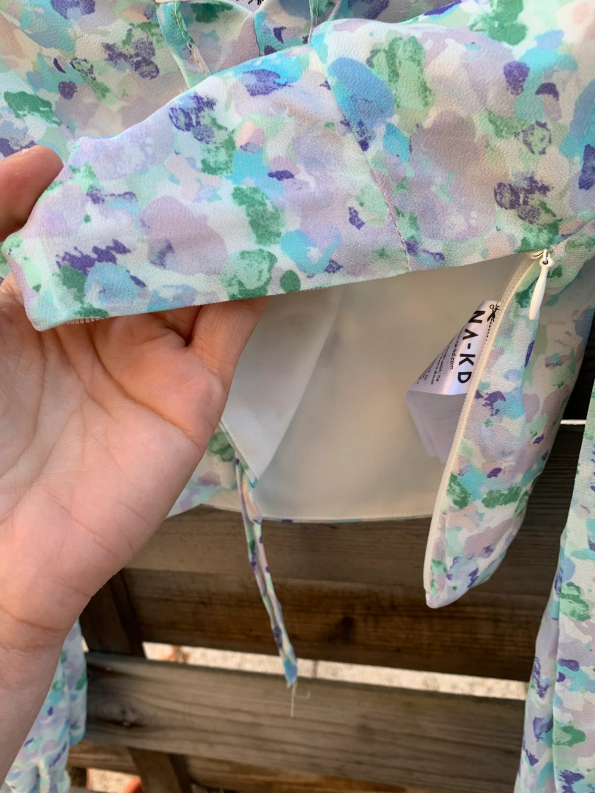 Top fleuri Pamela x NA-KD Reborn – Taille 34 – Neuf avec étiquettes – NA-KD – taille XS / 34 / 6 5