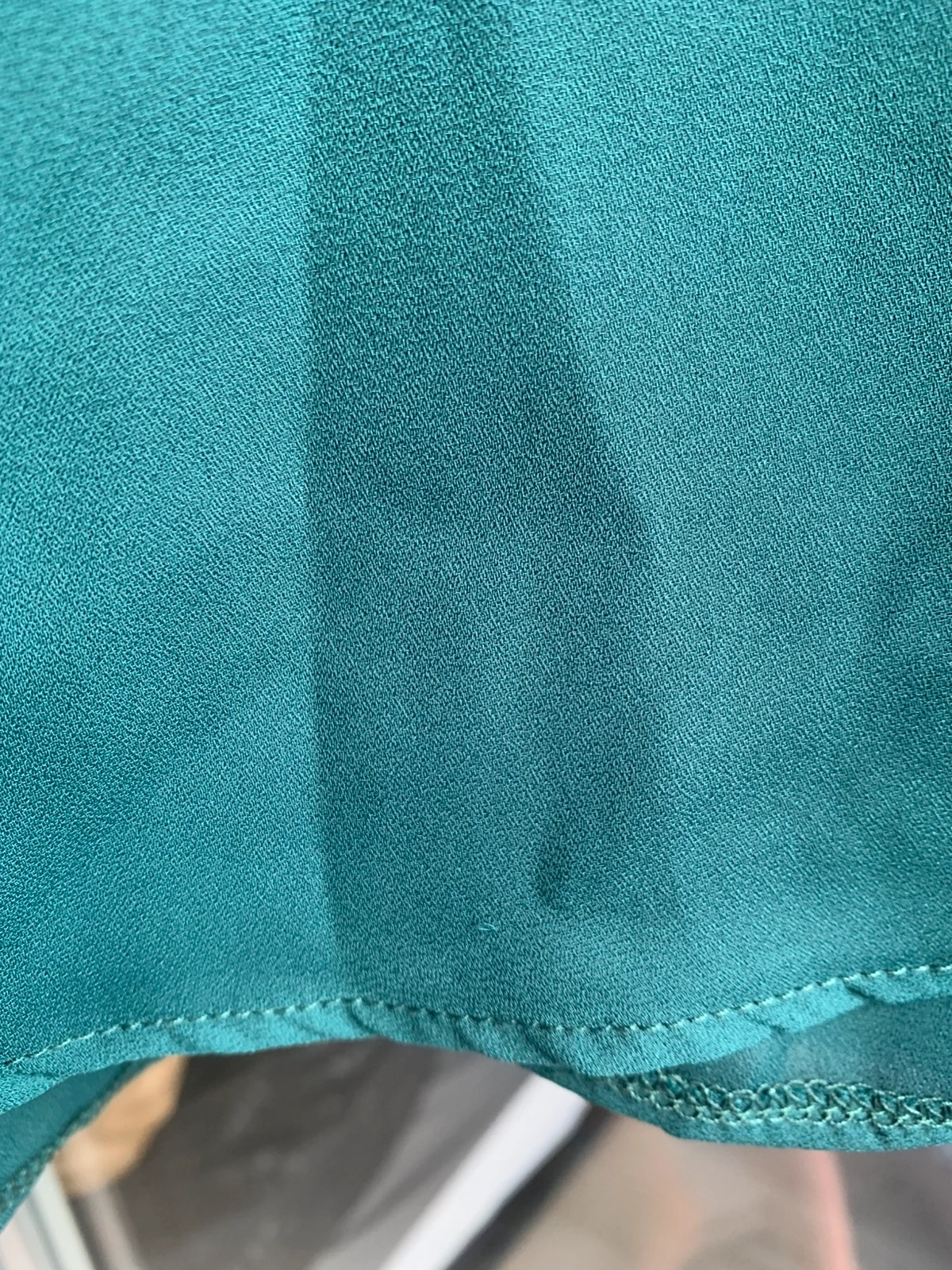 Robe fluide vert émeraude Etam T36 – dos nu à nouer – très bon état – Etam – taille S / 36 / 8 4
