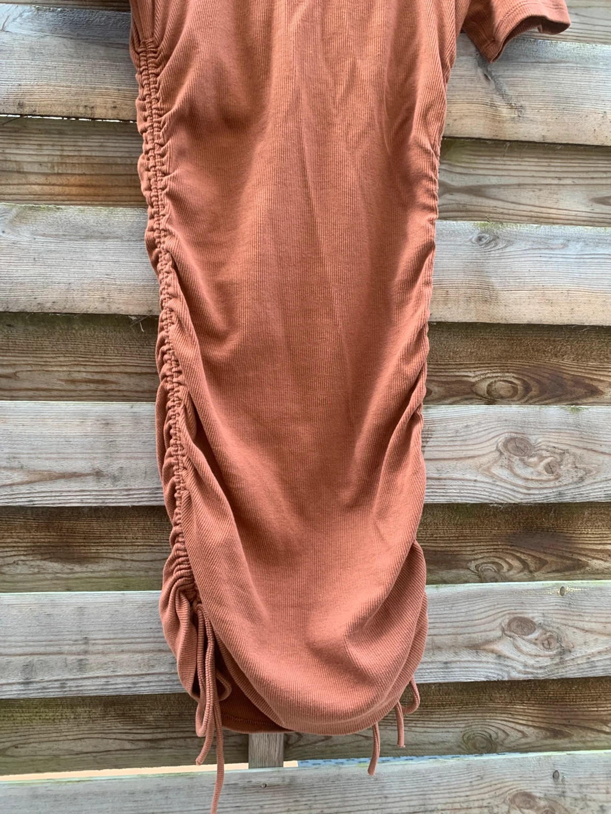 🤎 Robe côtelée froncée ZARA – Taille M (taille plutôt S) 🤎 – Zara – taille S / 36 / 8 5