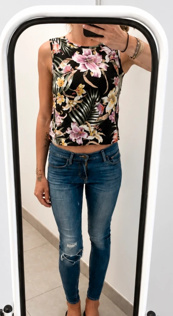 🌺 Top fleuri tropical O’Neill – style summer/vacances 🌺 – O'Neill – taille XS / 34 / 6 2