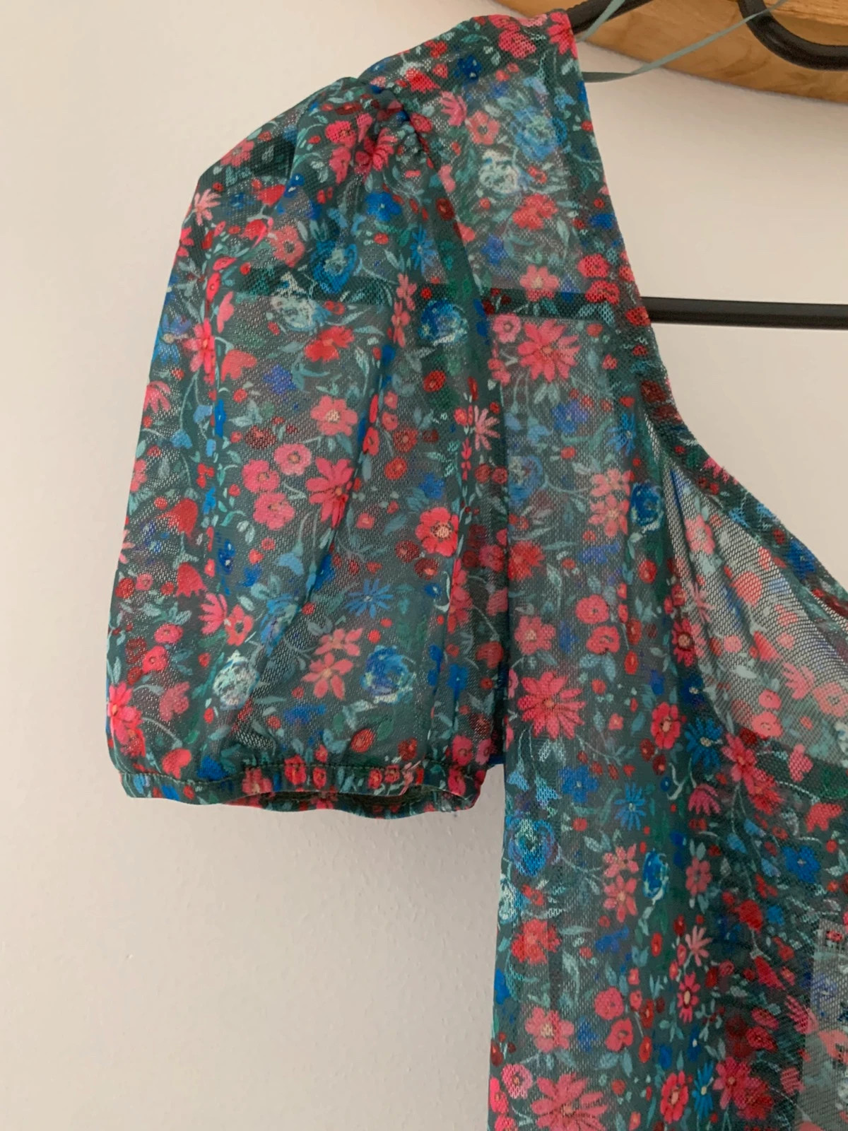 🌸 Top crop fleuri Pimkie – T.XS - style romantique & Y2K 🌸 – Pimkie – taille XS / 34 / 6 4