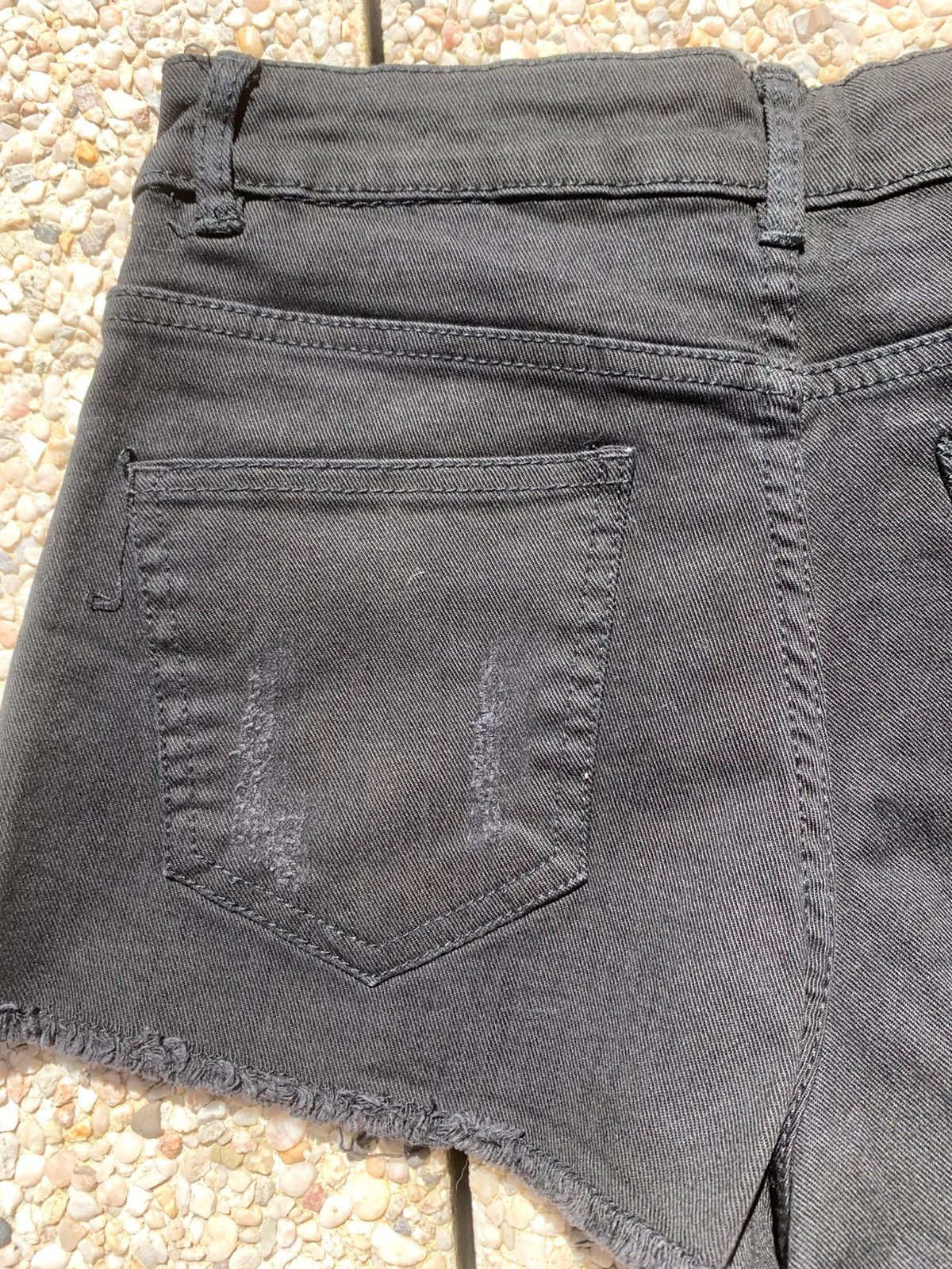 🖤 Short en jean noir destroy Pimkie – taille 34 🖤 – Pimkie – taille XS / 34 / 6 5