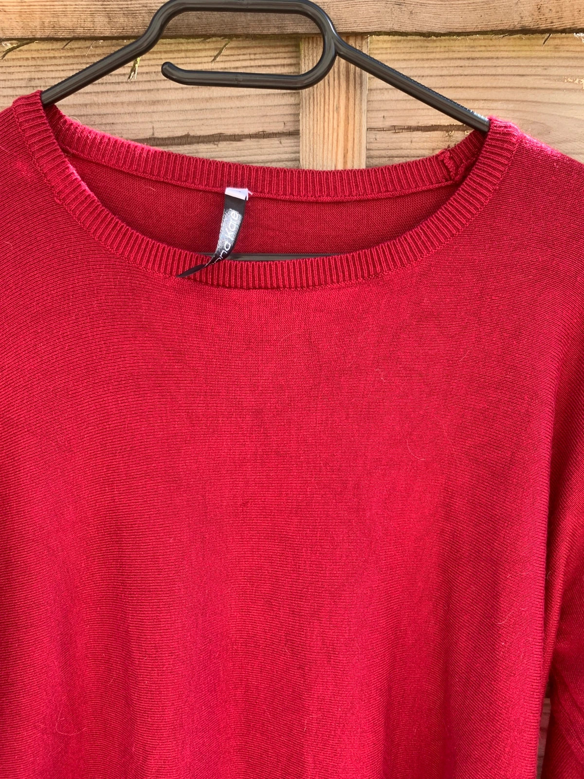 Pull fin rouge Anna Field – taille M coupe fluide & féminine – Anna Karel – taille M / 38 / 10 2