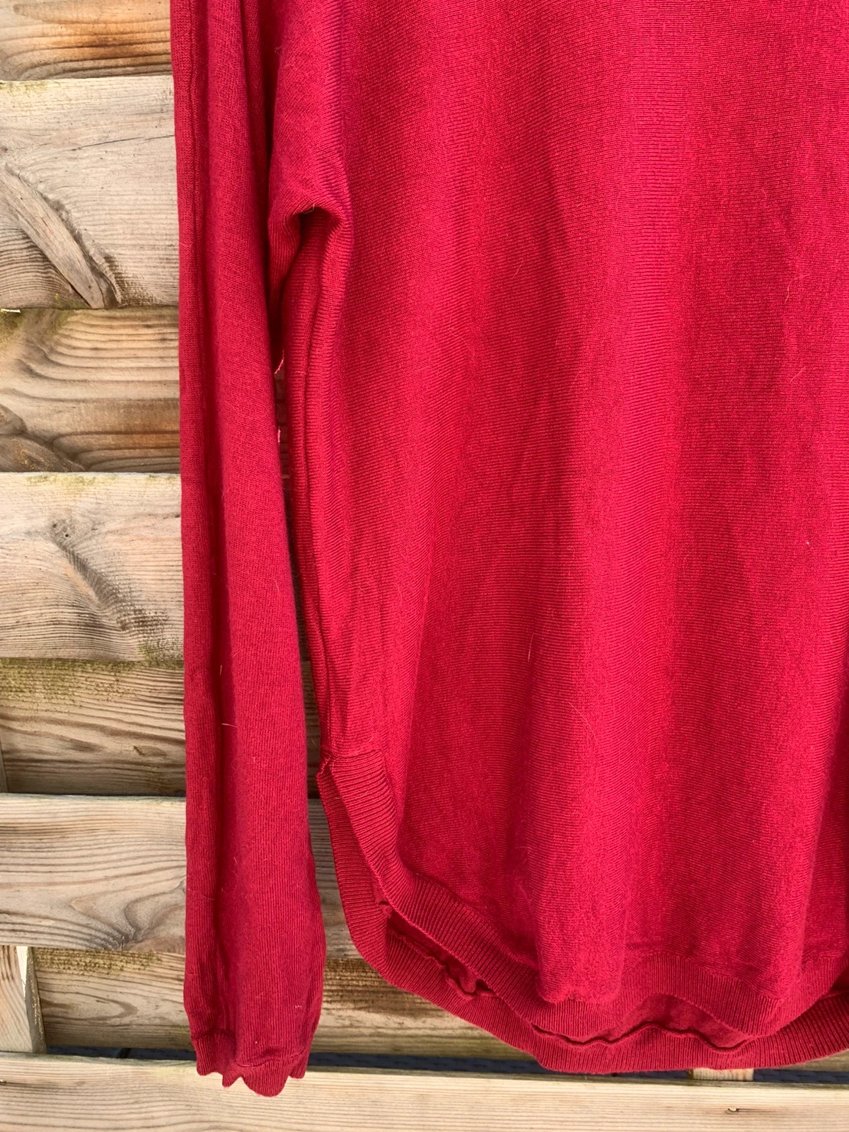 Pull fin rouge Anna Field – taille M coupe fluide & féminine – Anna Karel – taille M / 38 / 10 3