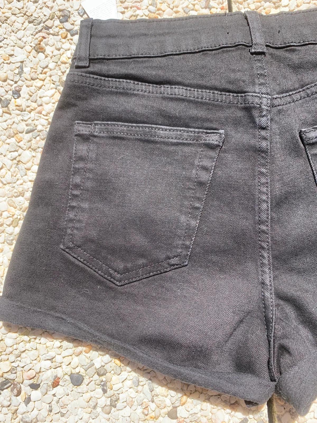 🖤 Short en jean noir taille haute Tally weijl – T36 🖤 – Tally Weijl – taille S / 36 / 8 5