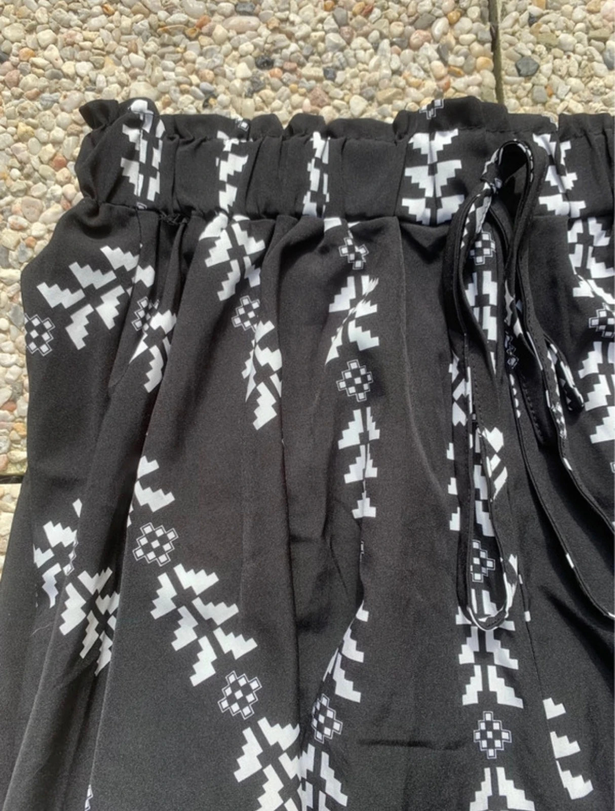 Short effet jupe SHEIN noir & blanc – Taille XS – Shein – taille XS / 34 / 6 2