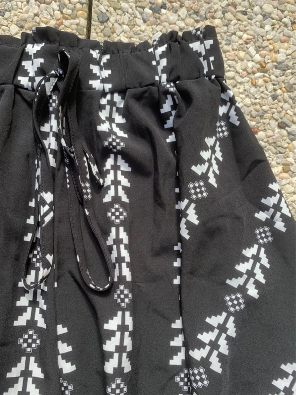 Short effet jupe SHEIN noir & blanc – Taille XS – Shein – taille XS / 34 / 6 3