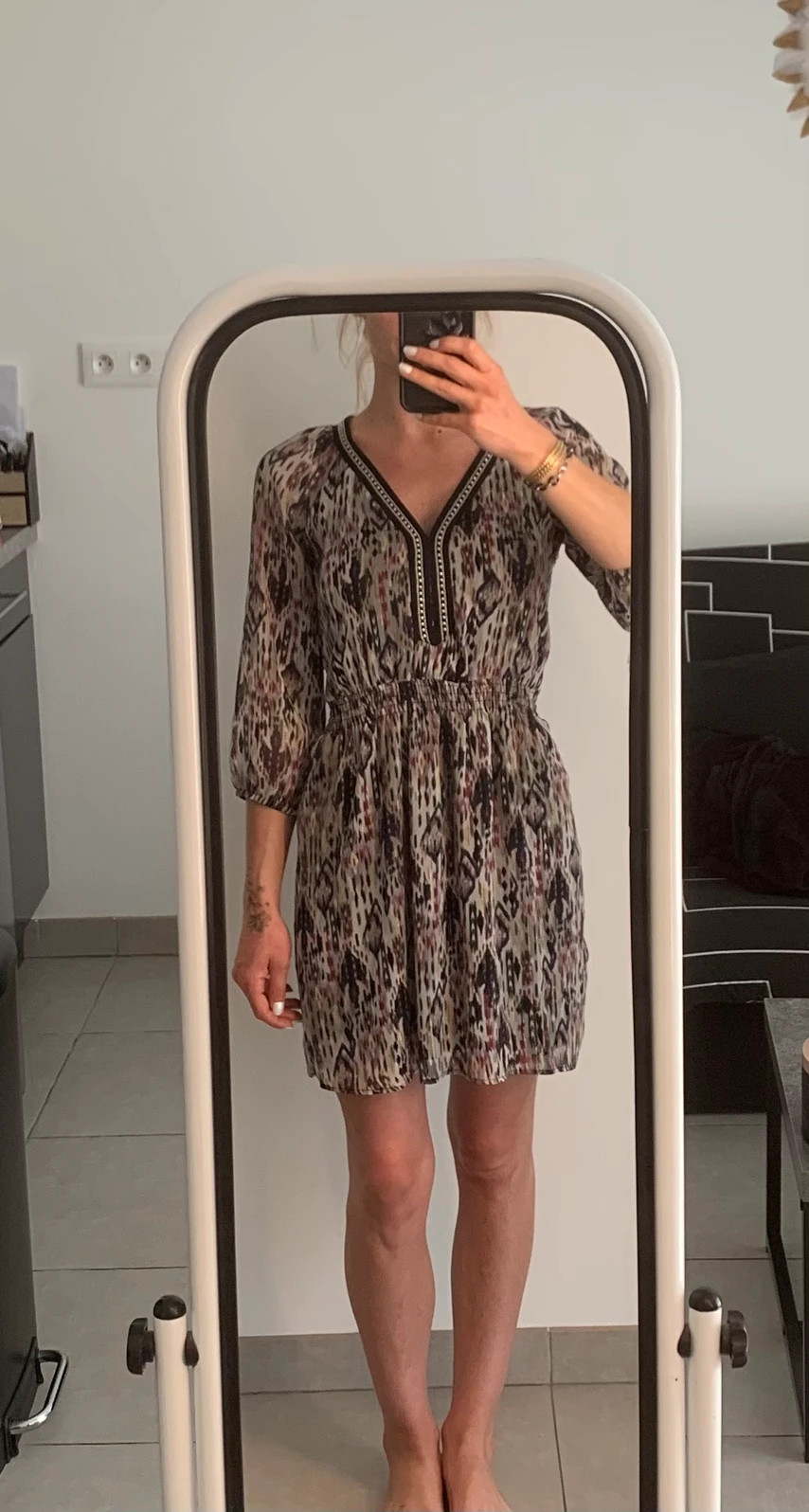 Robe fluide La Halle – Taille 36 – La Halle – taille S / 36 / 8 2
