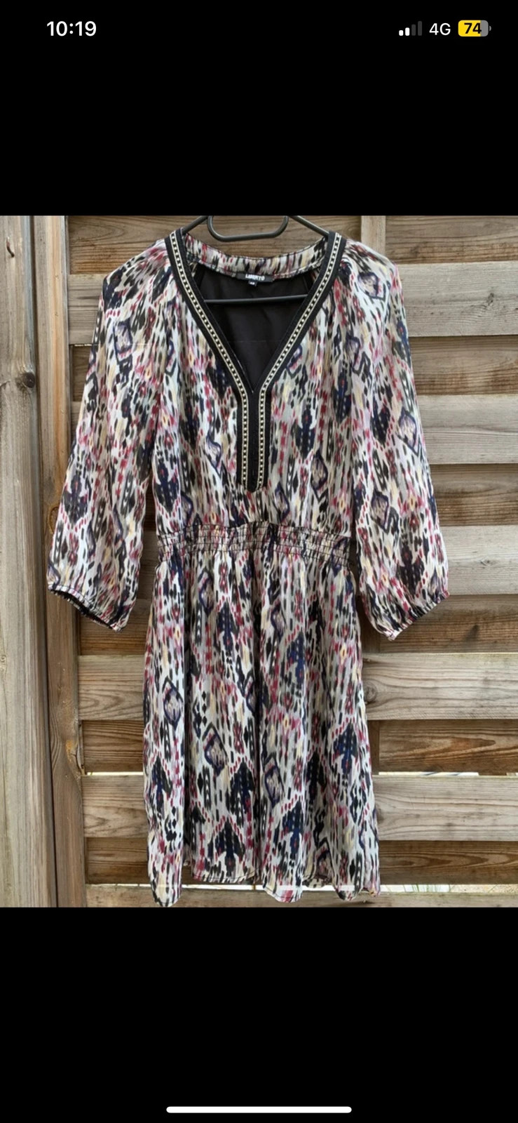 Robe fluide La Halle – Taille 36 – La Halle – taille S / 36 / 8 3