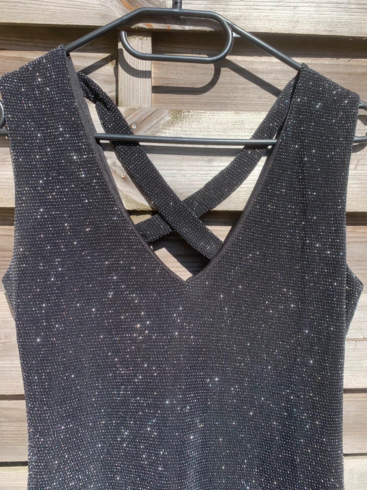 Robe noire scintillante La halle – Taille S – La Halle – taille S / 36 / 8 2