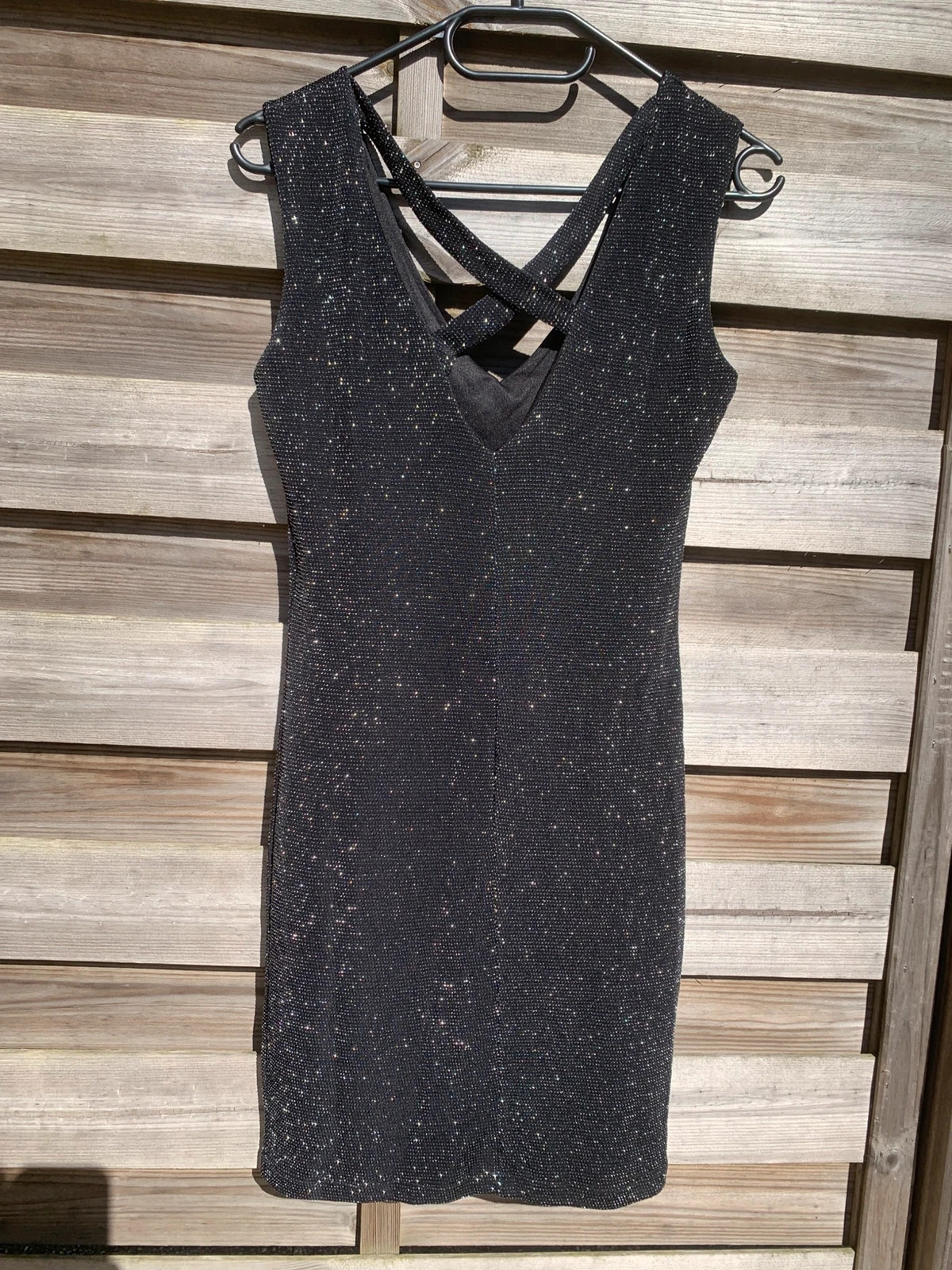 Robe noire scintillante La halle – Taille S – La Halle – taille S / 36 / 8 4