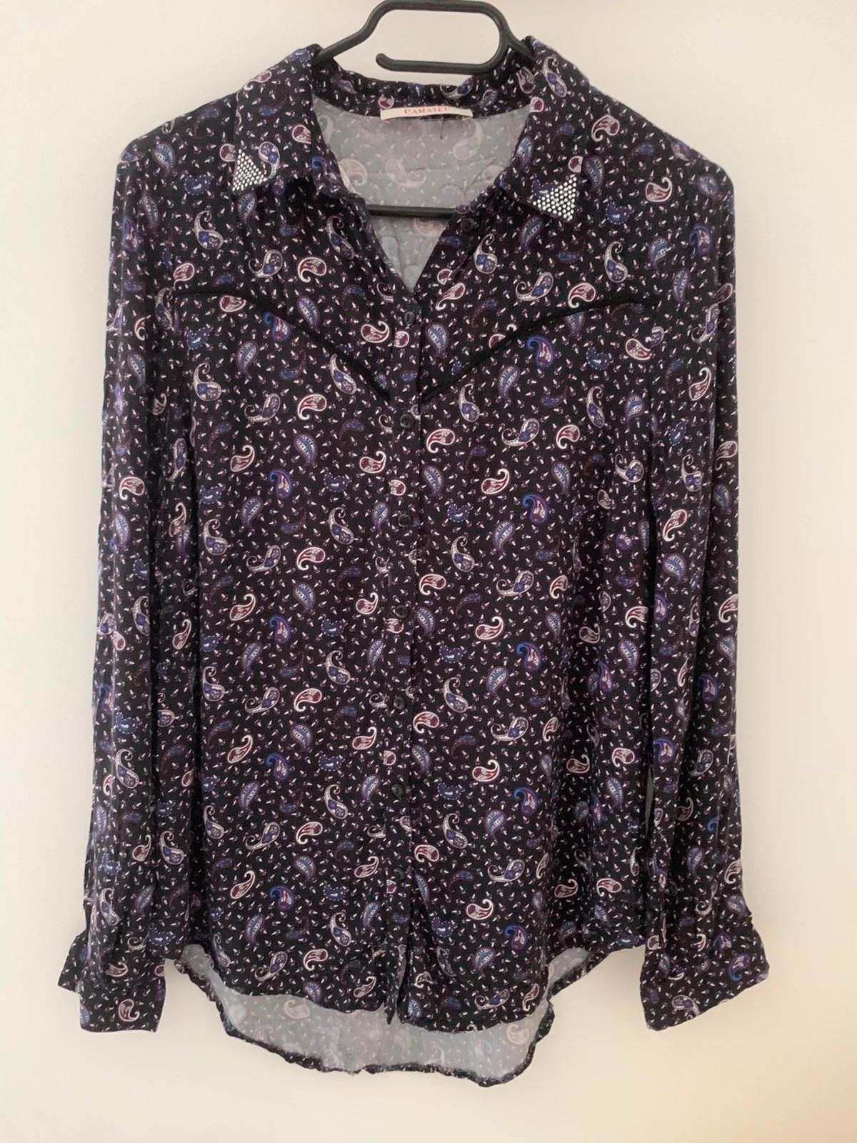 Chemise fluide imprimée cachemire Camaïeu – Taille S – Camaïeu – taille S / 36 / 8 2
