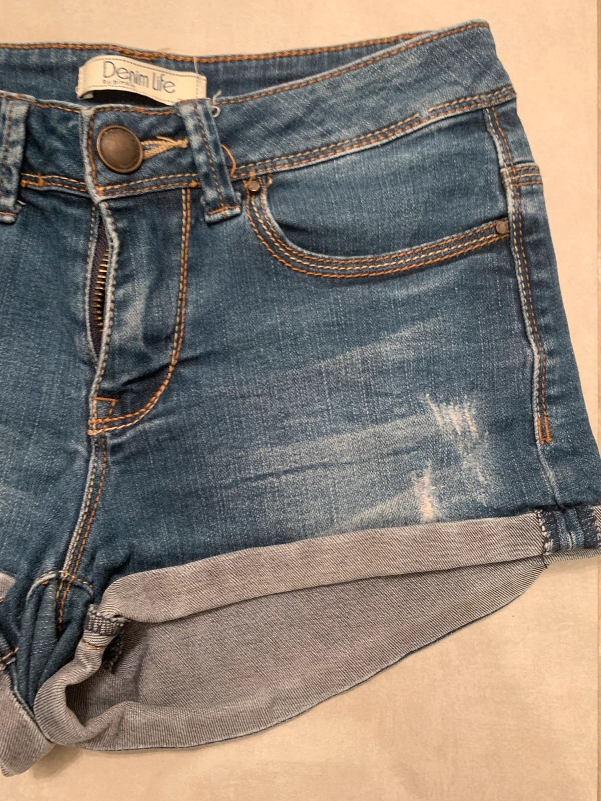 Mini short en jean Pimkie taille 32/34 bon état – coupe sexy été – Pimkie – taille XS / 34 / 6 3