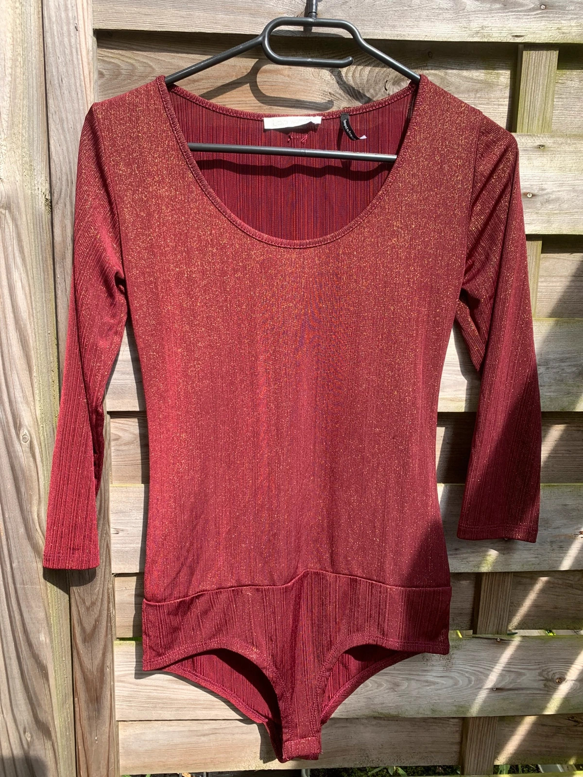 Body pailleté bordeaux LPB Woman – XS/S – Lpb – taille XS / 34 / 6 2