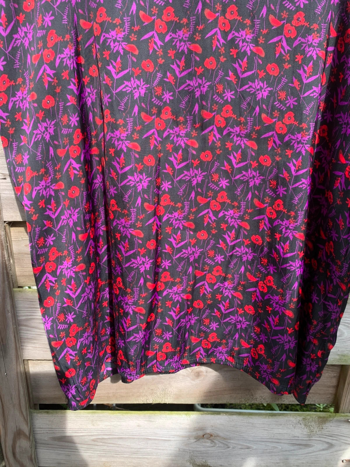 Débardeur Manoukian noir imprimé fleuri dentelle taille 36 – Manoukian – taille S / 36 / 8 4