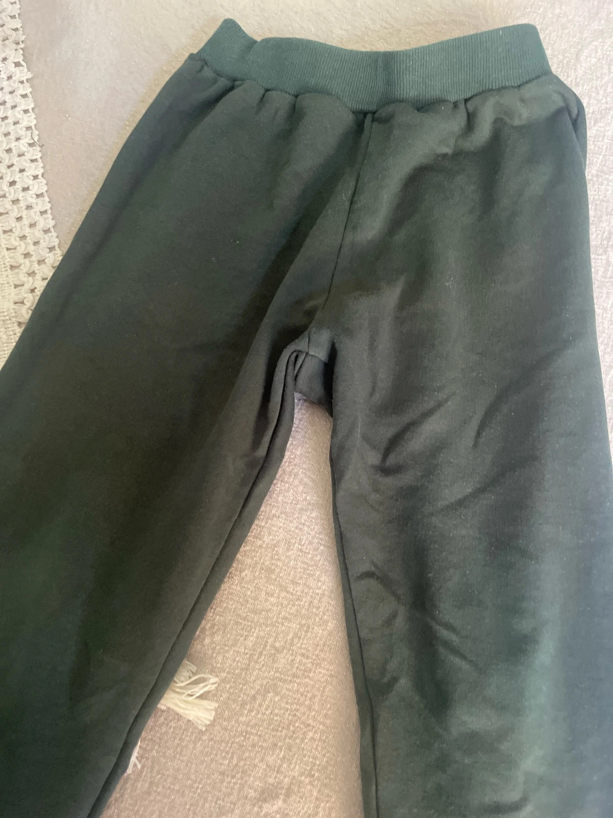 Pantalon jogging garçon SHEIN – 5 ans – vert foncé – Shein – taille 5 ans / 110 cm 2