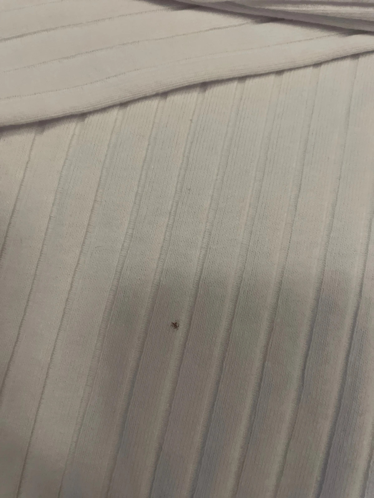Haut blanc Jennyfer côtelé manches longues – – Jennyfer – taille S / 36 / 8 3