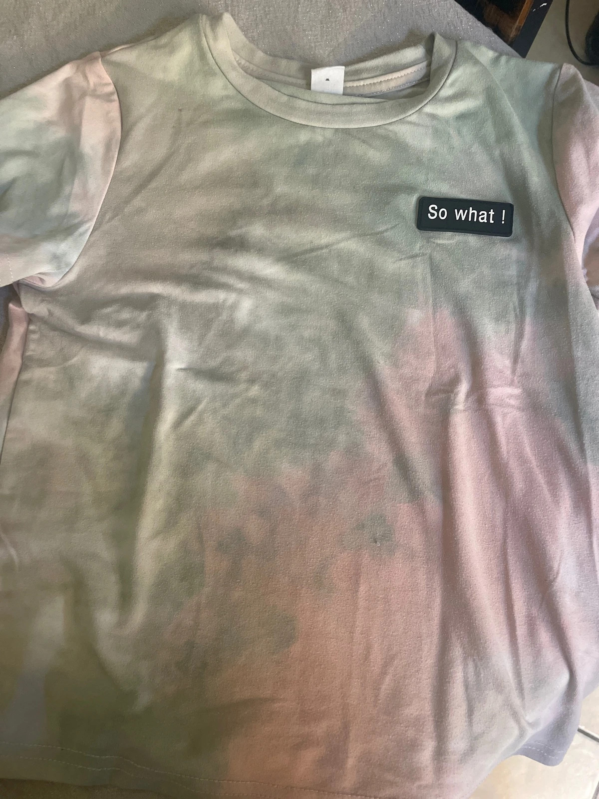 Lot de 2 t-shirts garçon 5 ans – couleurs pastel – Shein – taille 5 ans / 110 cm 3