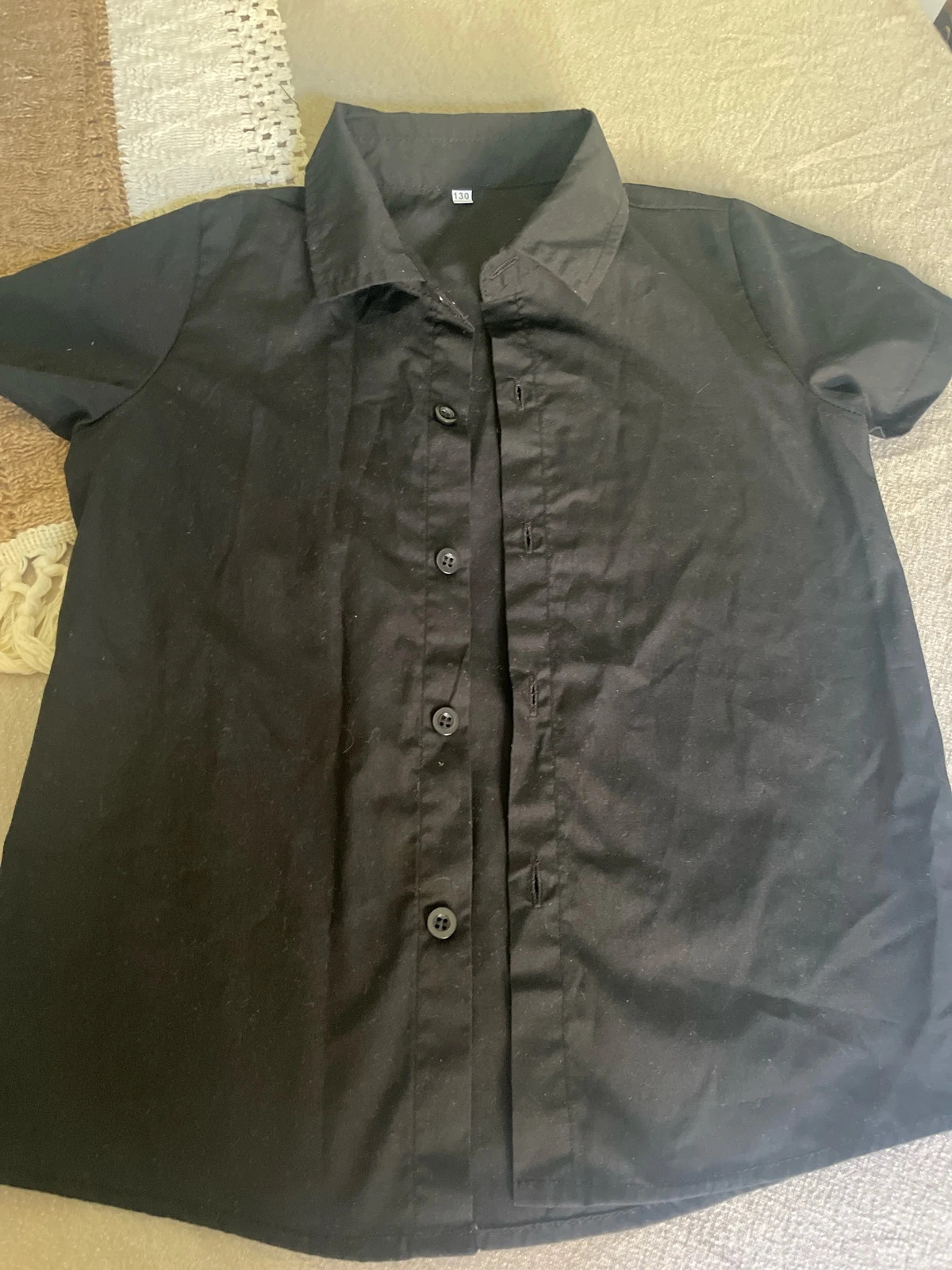 Chemise noire garçon – 5 ans – très bon état – taille 5 ans / 110 cm 2