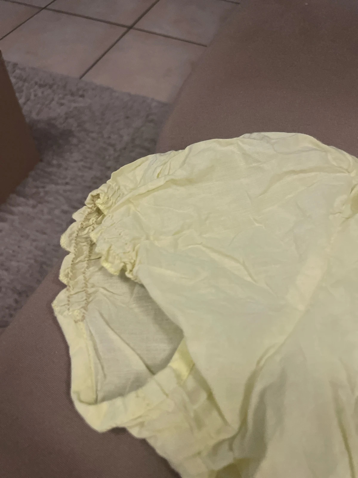 Chemisier jaune pâle Xanaka – Xanaka – taille M / 38 / 10 3