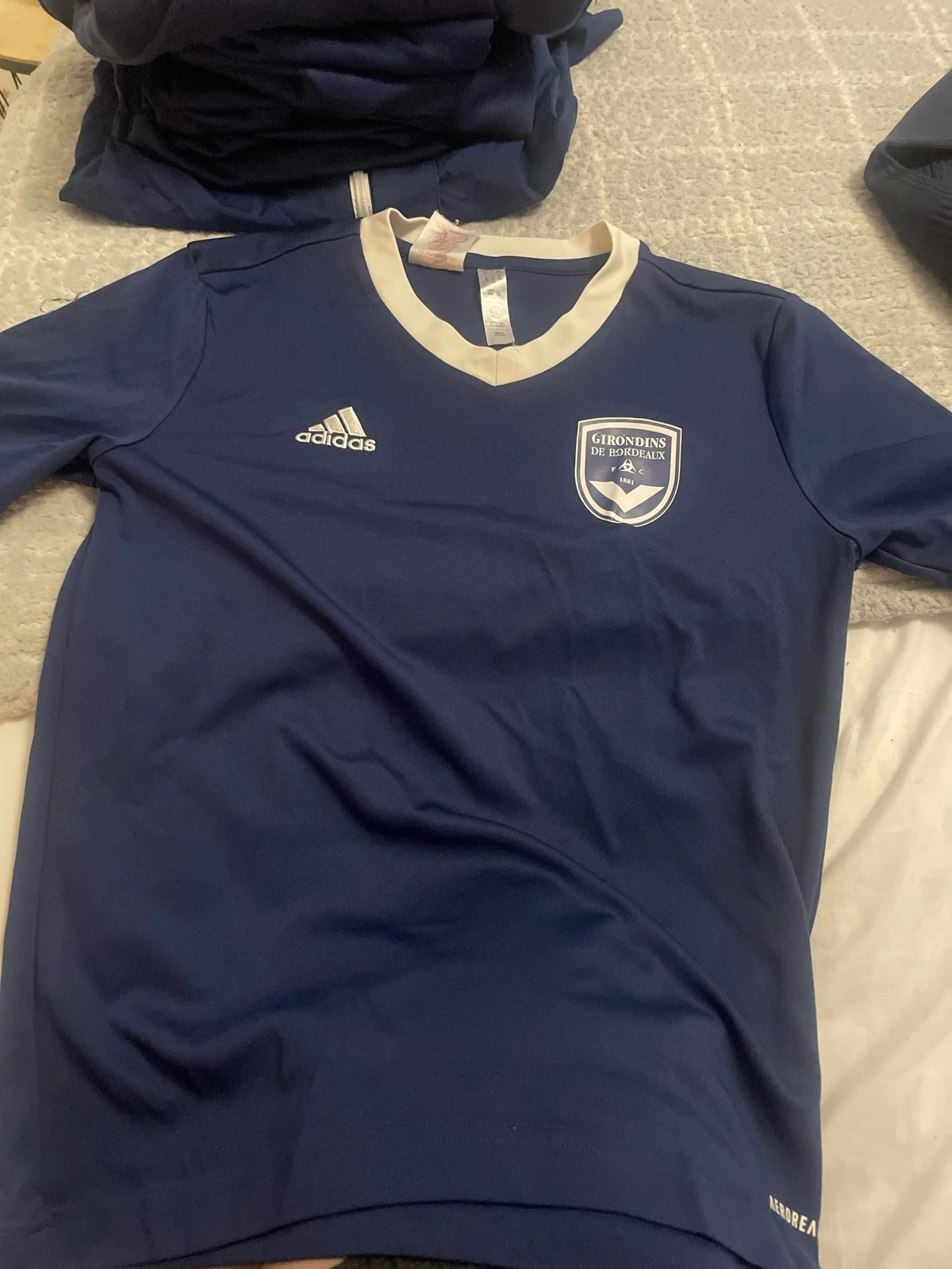 Maillot girondins de bordeaux – adidas – taille 11 ans / 146 cm 4