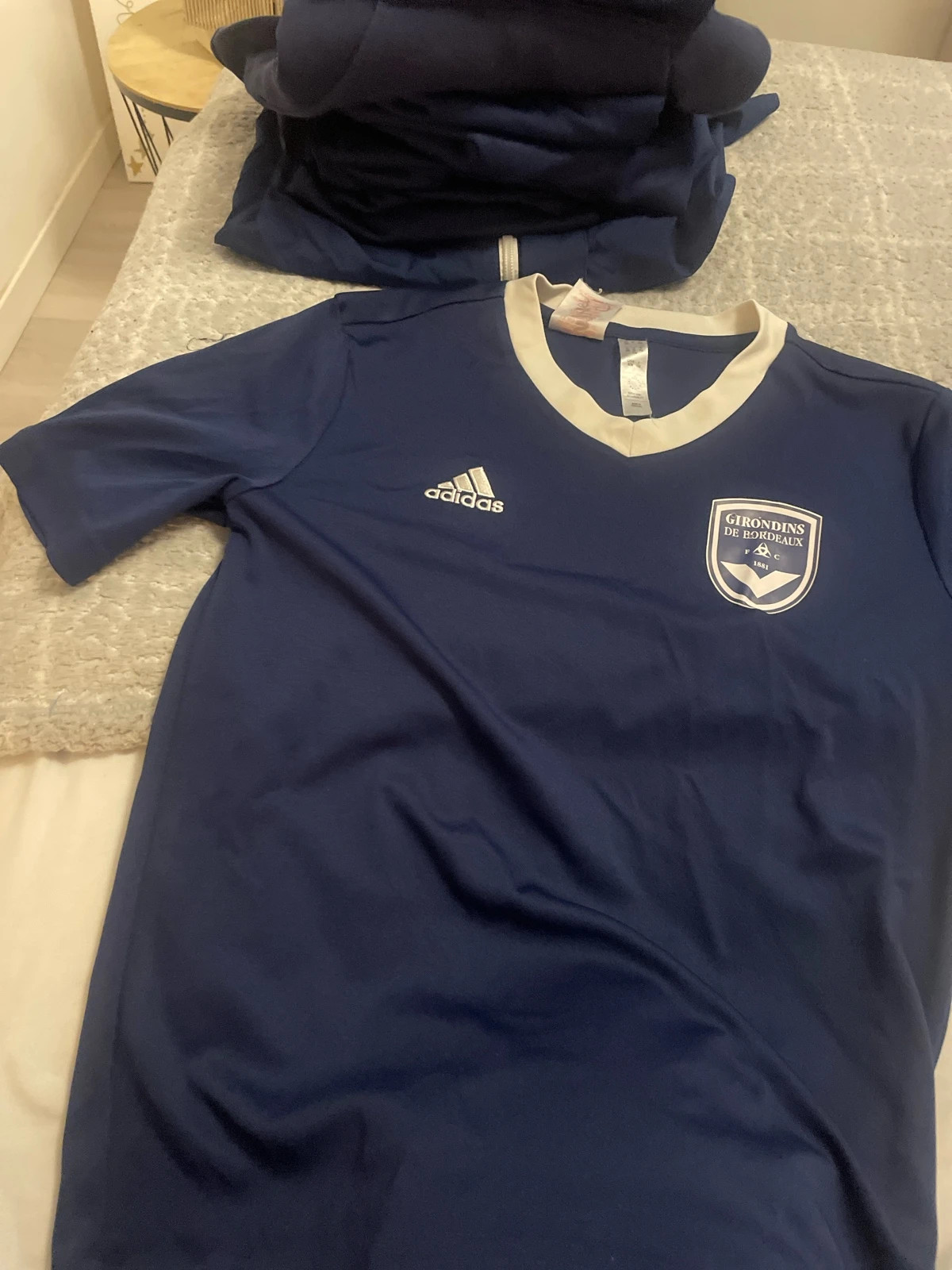 Maillot girondins de bordeaux – adidas – taille 11 ans / 146 cm 3