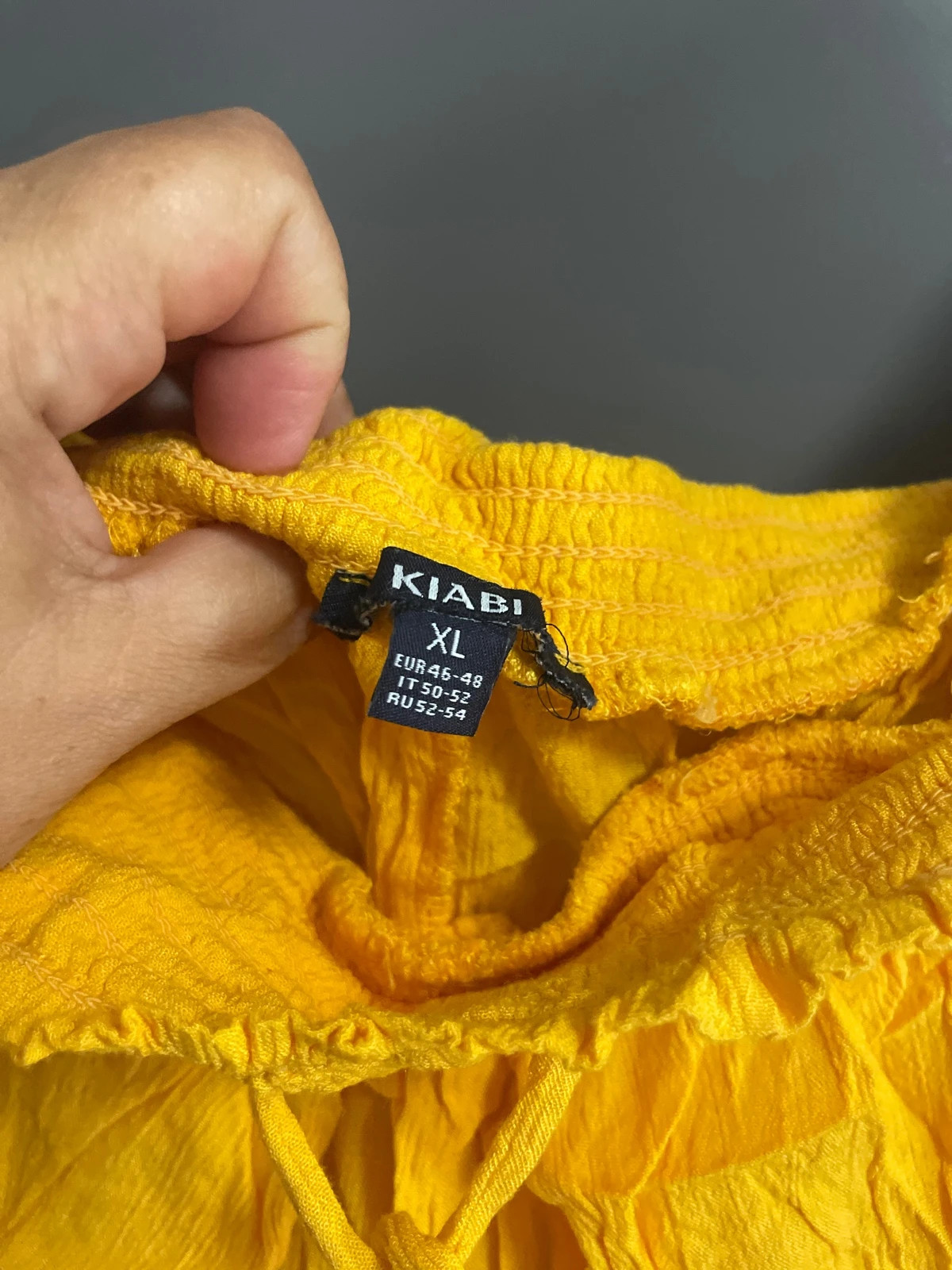 Pantalon lin – Kiabi – taille XL / 42 / 14 3