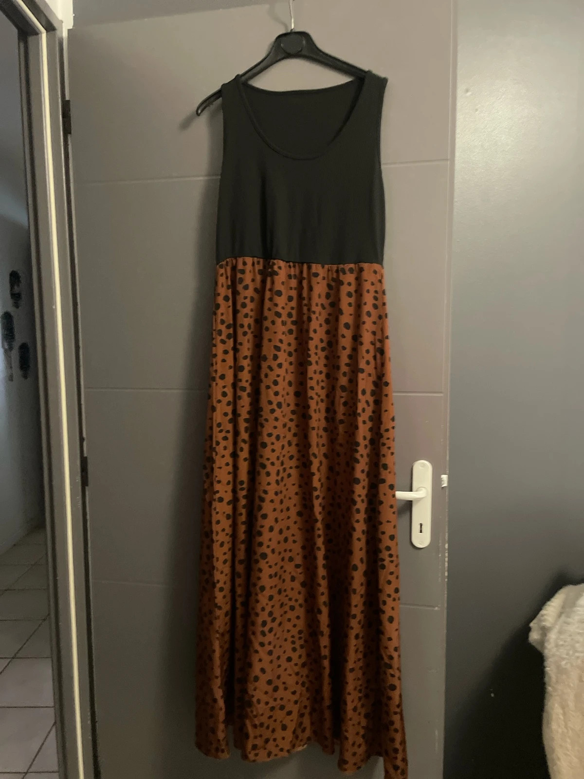 Robe longue femme SHEIN été imprimé léopard – XL / 44 – Shein – taille XL / 42 / 14 2