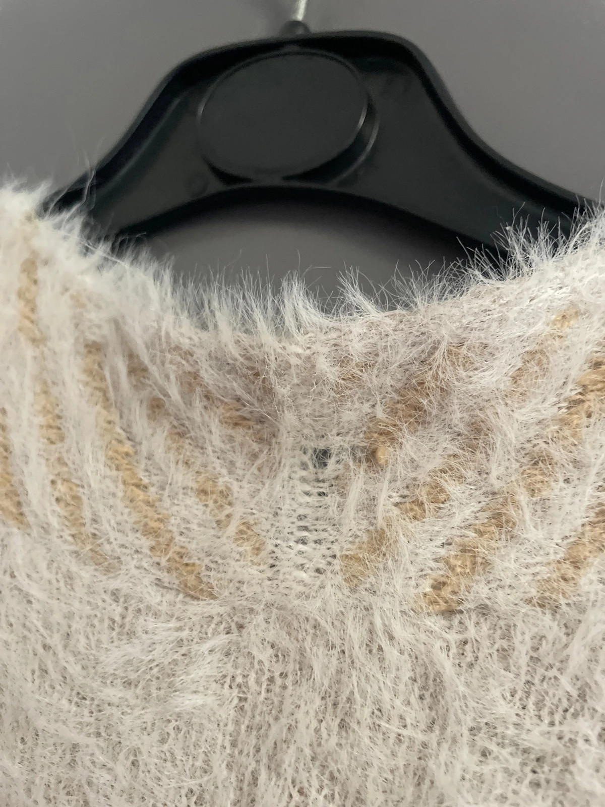Gilet long femme SHEIN écru maille épaisse – 38 – Shein – taille M / 38 / 10 3