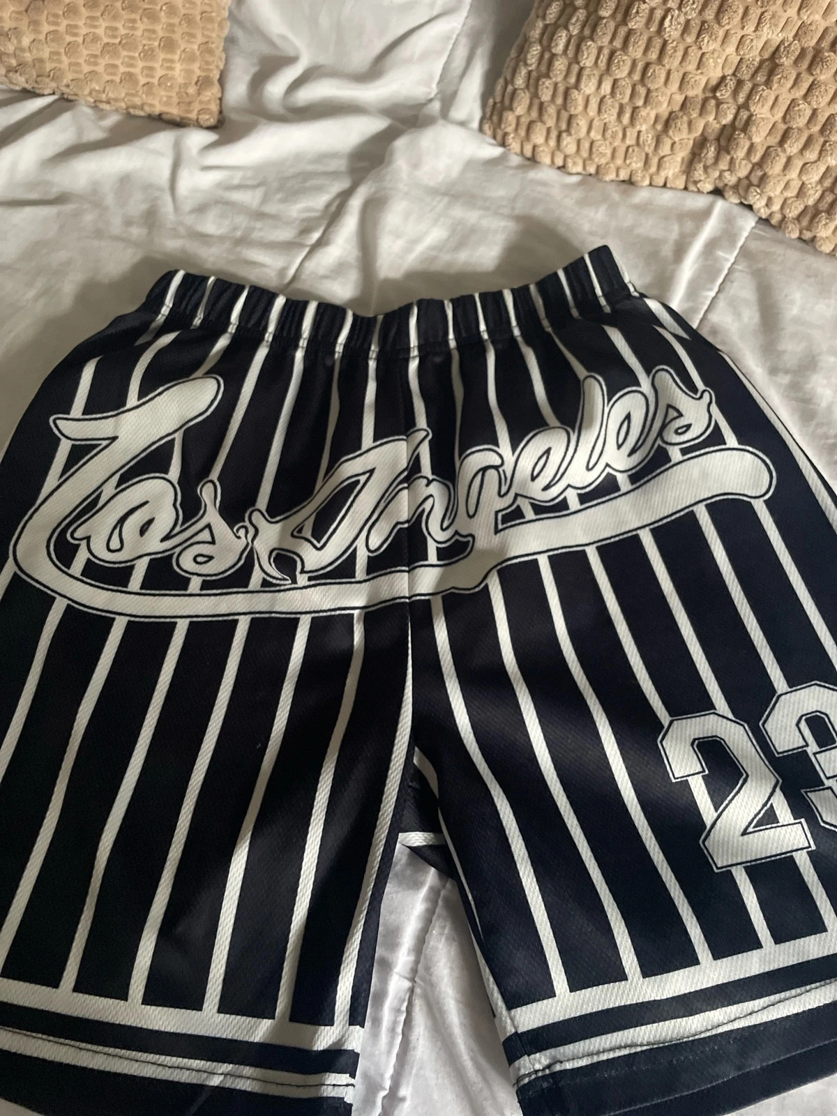 Short style basket garçon noir et blanc – 12 ans – Shein – taille 12 ans / 152 cm 2