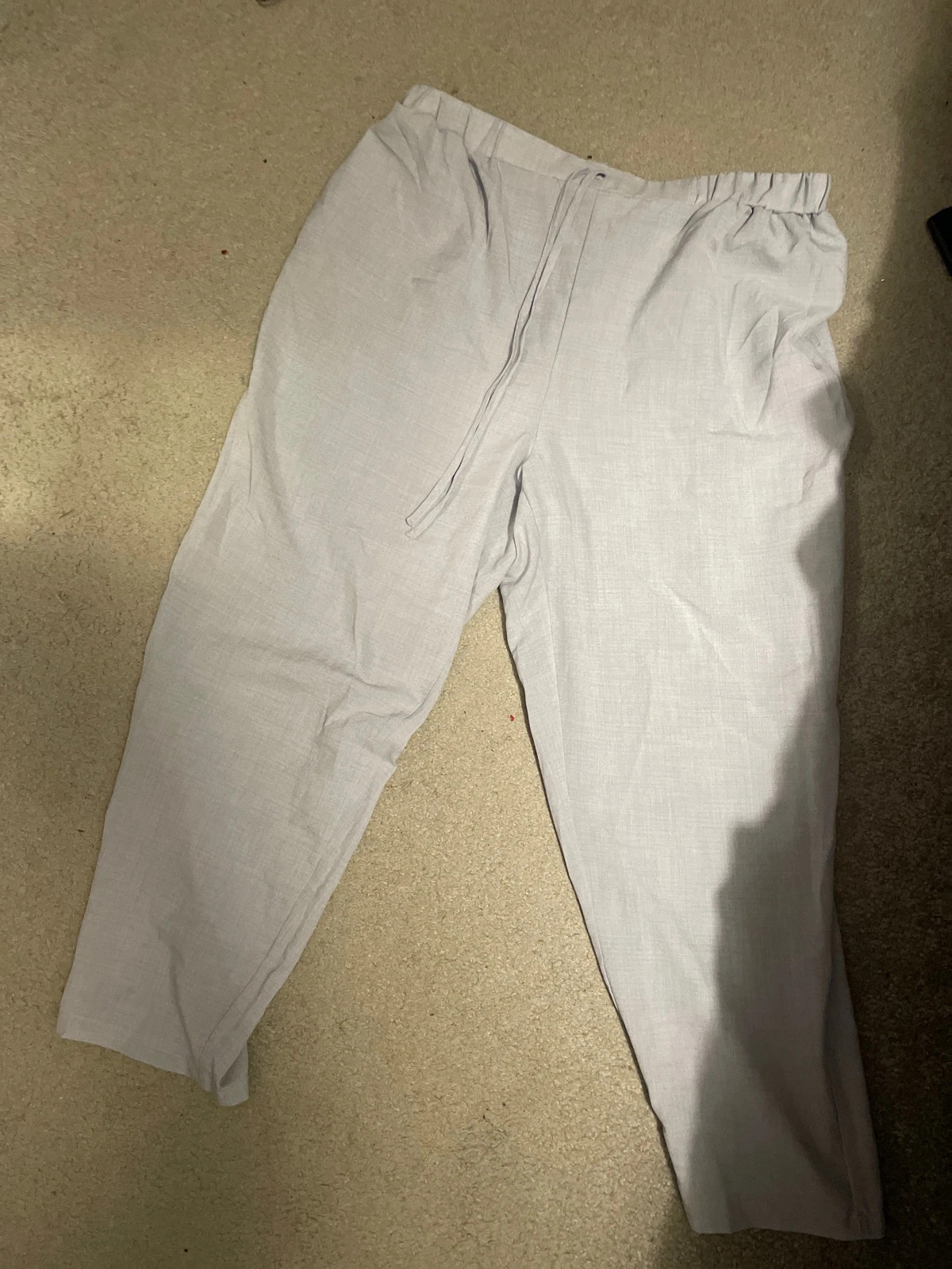 Pantalon léger femme blanc – Taille 1XL