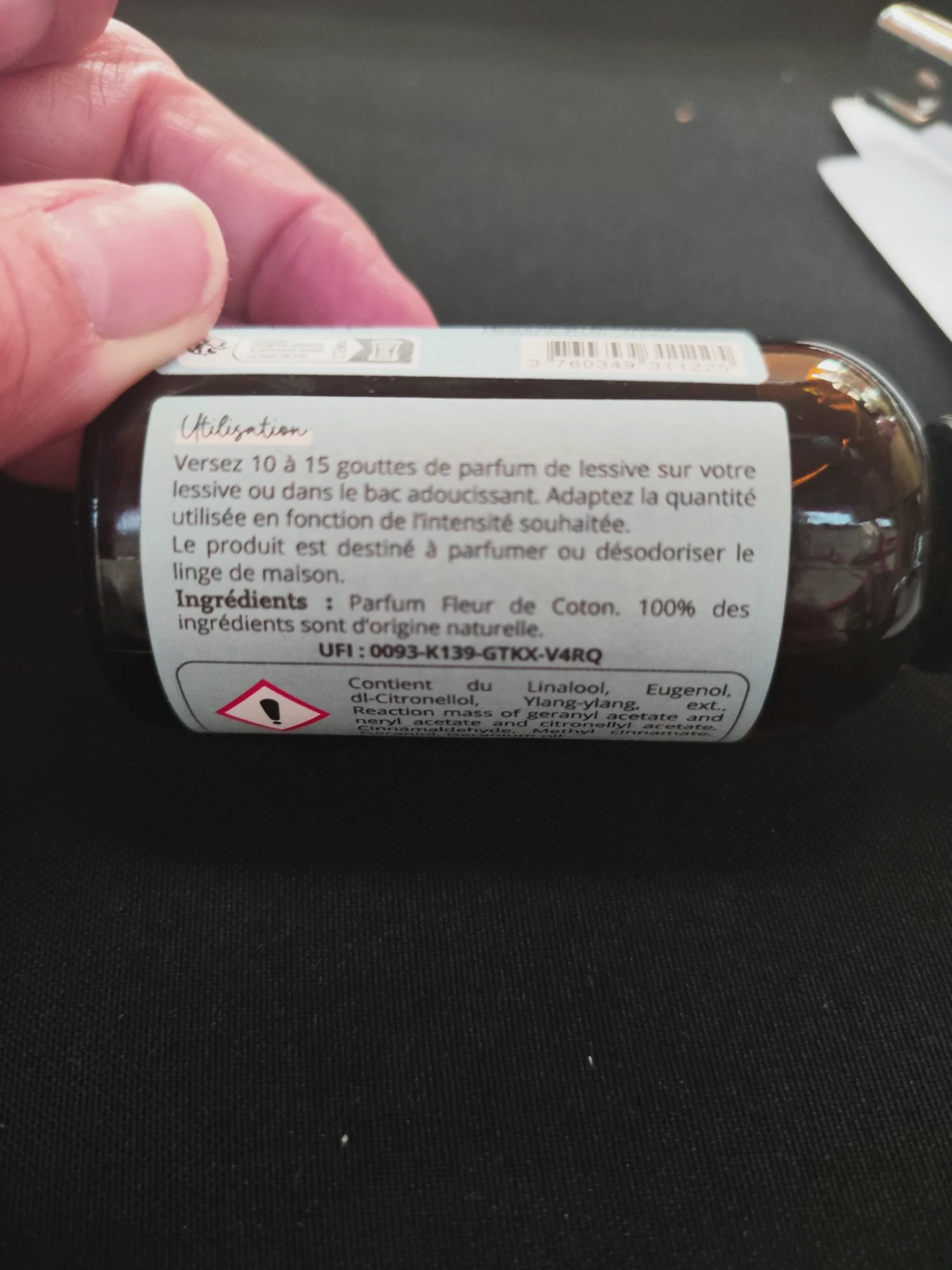Parfum de lessive Comme Avant Fleur de coton