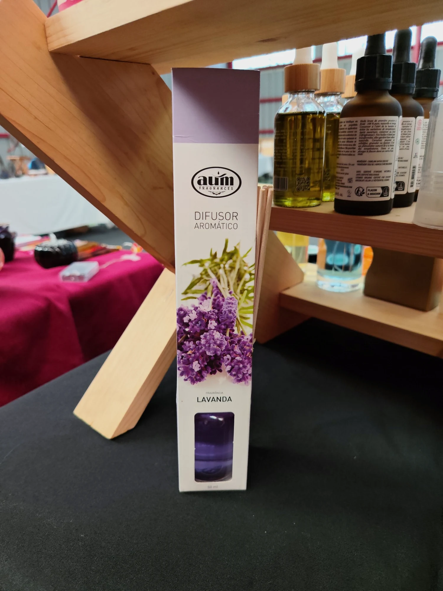 Diffuseur d'ambiance Aum lavande avec bâtonnets